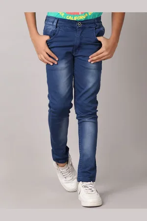 V-Mart Boys Light Fade Stretchable Regular Fit Jeans