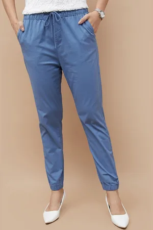Lifestyle Women Mid-Rise Joggers Trousers