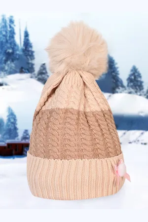 Loom Legacy Women Self Design Beanie