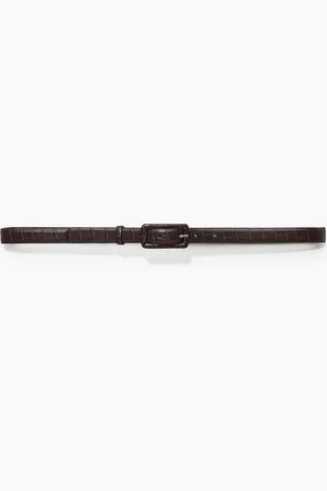 H&M Women Narrow Embossed Belt