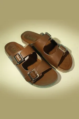LAVIE Women Open Toe Flats with Buckles