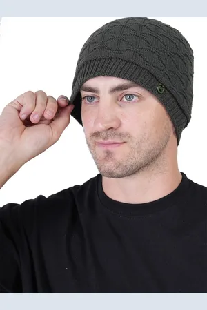 Teemoods Men Self Design Beanie