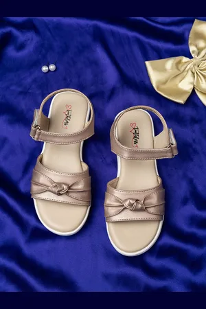 toothless Girls Open Toe Flats