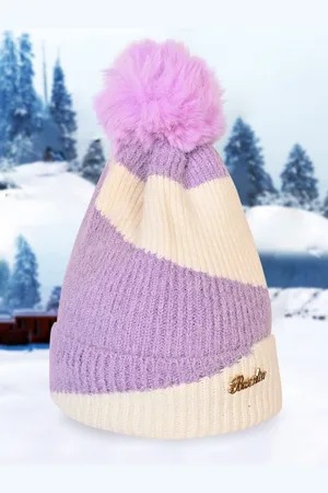 Loom Legacy Women Colourblocked Beanie