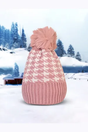Loom Legacy Women Self Design Beanie