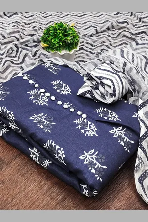 APNISHA Ethnic Motifs Printed Unstitched Dress Material