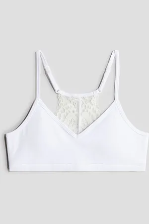 H&M Girls Lace-Detail Crop Tops