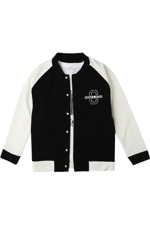 CAVIO Boys Colourblocked Lightweight Jacket & T-Shirt