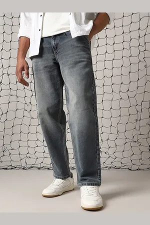 Hubberholme Men Comfort Relaxed Fit Heavy Fade Jeans
