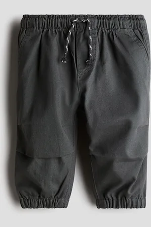H&M Boys Pure Cotton Twill Joggers