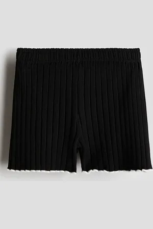 H&M Girls Rib-Knit Shorts