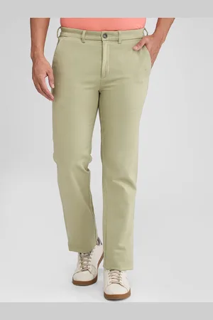 ColorPlus Men Mid-Rise Tailored Trousers