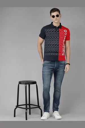 Pepe Jeans Men Colourblocked Polo Collar T-shirt