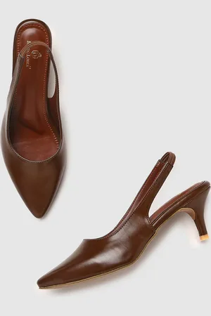Marc Loire Pointed Toe Kitten Pumps
