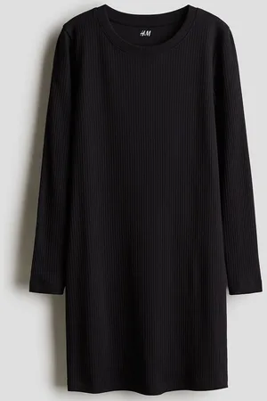 H&M Girls Ribbed Jersey Dress