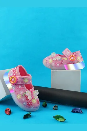 BAESD Kids Printed Round Toe Lightweight Sneakers