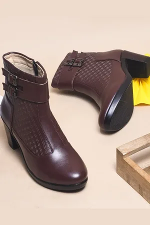 TRY ME Women Block-Heeled Regular Boots
