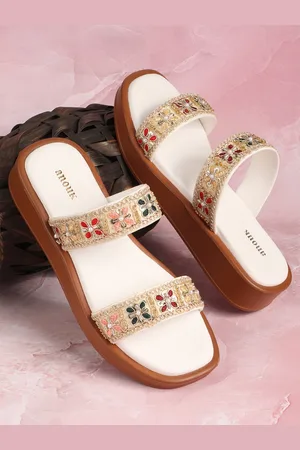 Anouk Women Ethnic Flatform Sandals