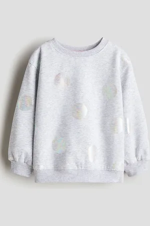 H&M Girls Motif-Detail Sweatshirt