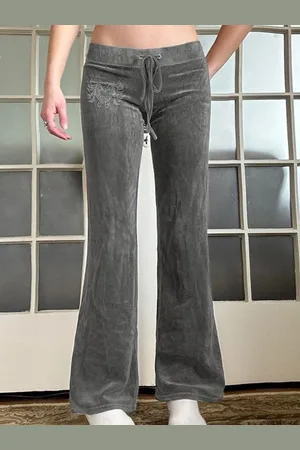 LULU & SKY Women Flared Bootcut Trousers