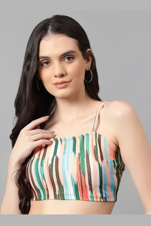 KOTTY Women Solid Square Neck Top