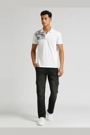 Pepe Jeans Graphic Printed Polo Collar T-shirt