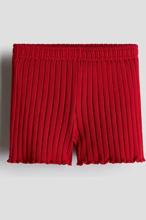 H&M Girls Rib-Knit Shorts