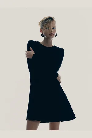 H&M Women Shoulder Pad Mini Dress