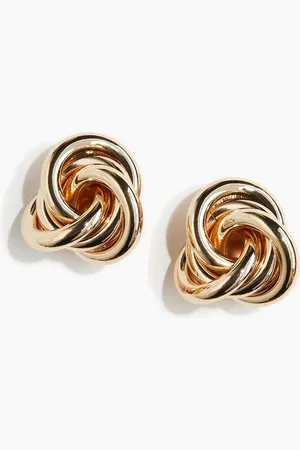 H&M Knot-Detail Clip Earrings