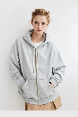 H&M Women Oversized Zip-Through Hoodie