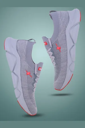 Sparx Men Grey Textile Running Non-Marking Shoes