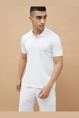 Lifestyle Men Solid Polo Collar T-shirt