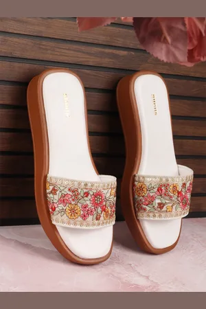Anouk Women Open Toe Flatform Heel Sandals