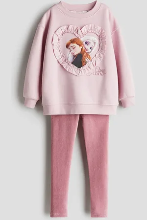 H&M Girls 2-Piece Top And Leggings Set