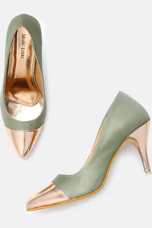 Marc Loire Pointed Toe Slim Heeled Pumps