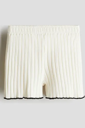 H&M Girls Rib-Knit Shorts