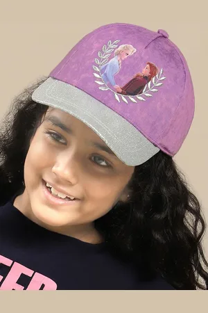 Kidsville Girls Frozen Printed Baseball Cap
