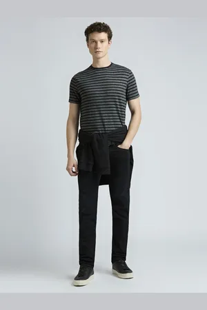 Pepe Jeans Men Striped Round Neck Cotton T-shirt
