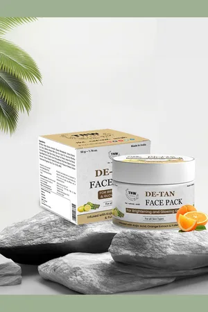 TNW the natural wash De-Tan Face Pack for Brightening & Glowing Skin - 50 g