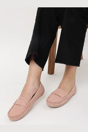 Marc Loire Women Nude-Coloured PU Loafers