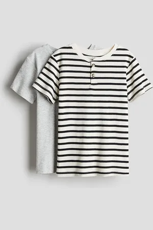 H&M Boys 2-Pack Henley T-Shirts