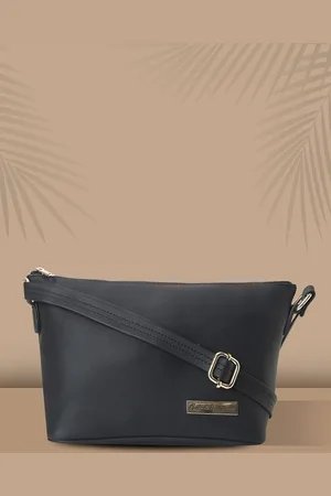 Mast & Harbour Women Solid Crossbody Leather Sling Bag