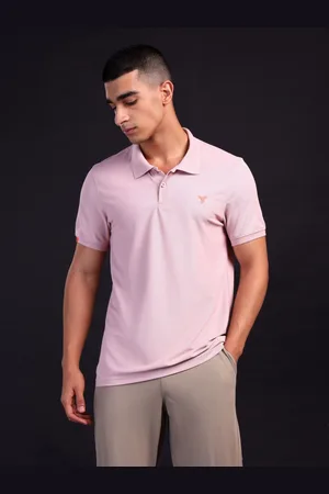 TECHNOSPORT Men Polo Collar Anti Static Slim Fit T-shirt