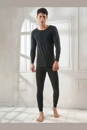 INFERNO Men Cotton Vest & Trousers Thermal Set