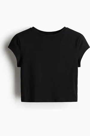 H&M Cropped Cotton Top
