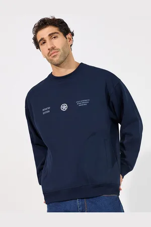 Styli Men Typography Printed Sweatshirt
