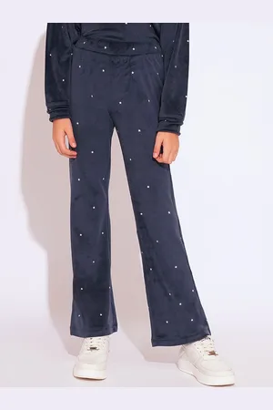 VERO MODA Girls Printed Flared Trousers