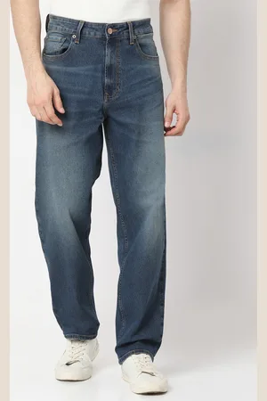 SPYKAR Men Baggy Fit Light Fade Stretchable Jeans