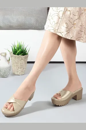 Elle Women Open Toe Heel Sandals