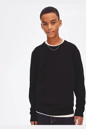 H&M Boys Textured-Knit Jumper